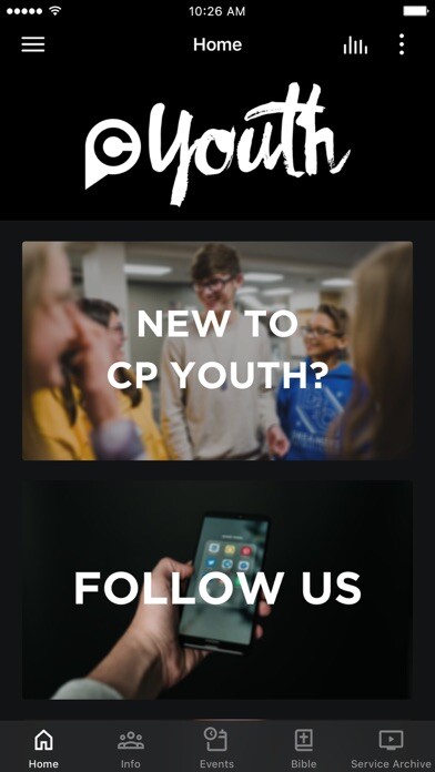 Emulate iPhone app Christ Place Youth using MyAndroid Emulate iPhone app Christ Place Youth using MyAndroid