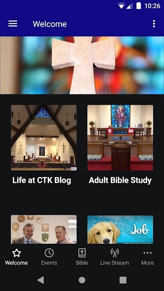 Emulate iPhone app Christ the King Lutheran using MyAndroid Emulate iPhone app Christ the King Lutheran using MyAndroid
