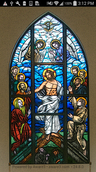 Emulate iPhone app Christ the King New Paltz using MyAndroid