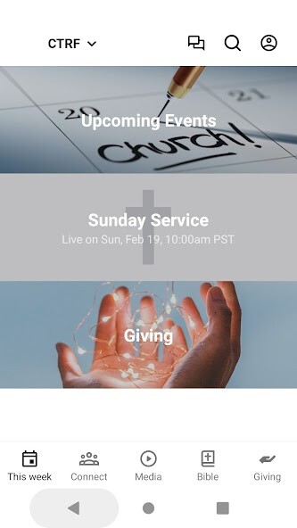 Run android online APK Christ the Rock Fellowship from MyAndroid or emulate Christ the Rock Fellowship using MyAndroid Run android online APK Christ the Rock Fellowship from MyAndroid or emulate Christ the Rock Fellowship using MyAndroid