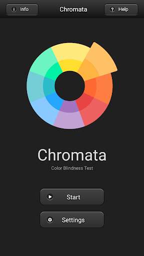 Run android online APK Chromata - Color Blind Test from MyAndroid or emulate Chromata - Color Blind Test using MyAndroid