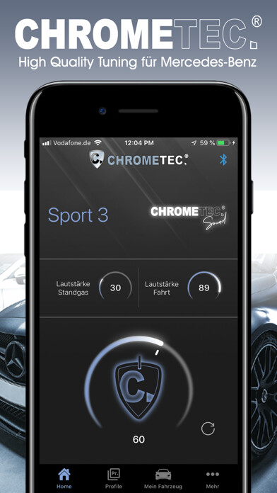 Emulate iPhone app CHROMETEC. using MyAndroid Emulate iPhone app CHROMETEC. using MyAndroid