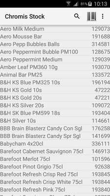 Emulate Android APK ChromisPOS Stock Emulate Android APK ChromisPOS Stock