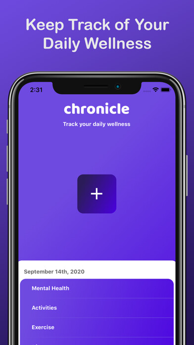 Emulate iPhone app Chronicle Daily Wellness using MyAndroid Emulate iPhone app Chronicle Daily Wellness using MyAndroid