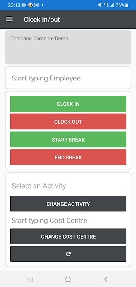 Emulate iPhone app Chronicle Mobile App using MyAndroid