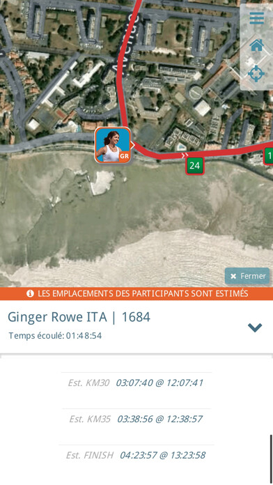 Emulate iPhone app Chrono-Course using MyAndroid