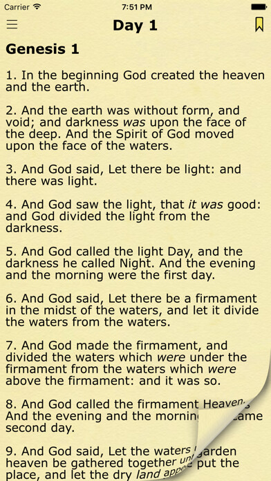 Emulate iPhone app Chronological Bible in a Year - KJV Daily Reading using MyAndroid Emulate iPhone app Chronological Bible in a Year - KJV Daily Reading using MyAndroid