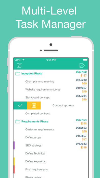 Emulate iPhone app Chrono Plus – Time Tracker using MyAndroid Emulate iPhone app Chrono Plus – Time Tracker using MyAndroid