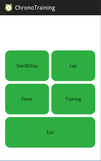 Emulate Android APK Chrono Training Emulate Android APK Chrono Training
