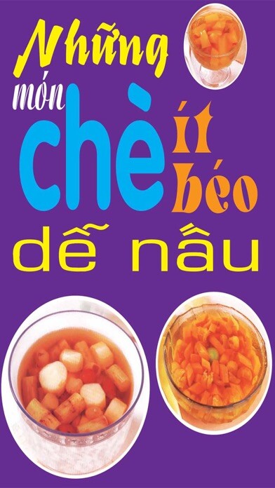 Emulate iPhone app Chè ít béo, đẹp dáng dễ nấu using MyAndroid