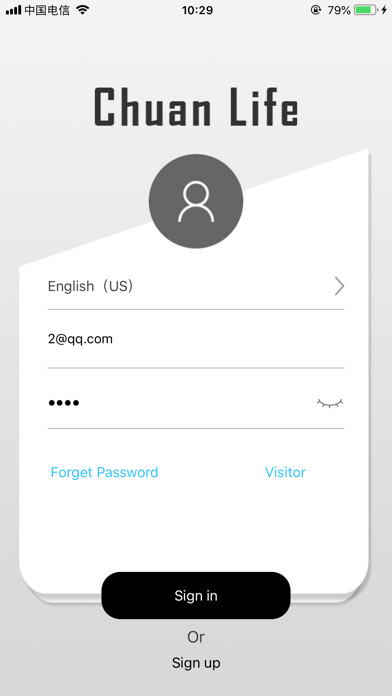 Emulate iPhone app Chuan Life using MyAndroid