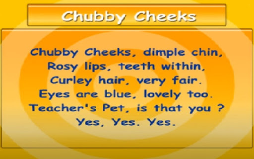 Run android online APK Chubby Cheeks Kids Nursery Rhyme from MyAndroid or emulate Chubby Cheeks Kids Nursery Rhyme using MyAndroid Run android online APK Chubby Cheeks Kids Nursery Rhyme from MyAndroid or emulate Chubby Cheeks Kids Nursery Rhyme using MyAndroid