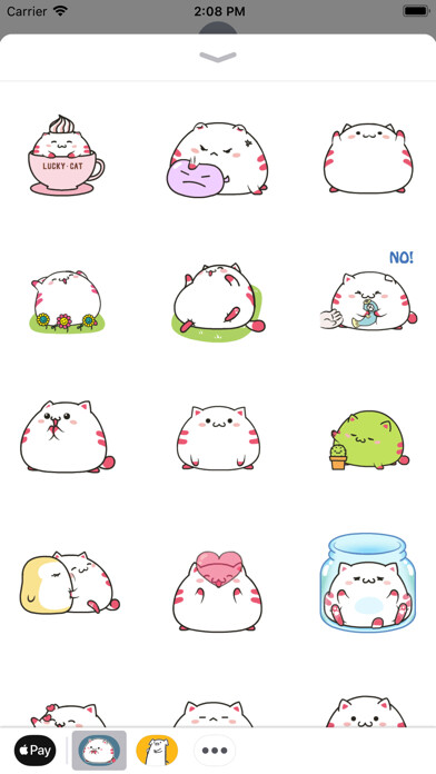Emulate iPhone app Chubby Kitten Animated Sticker using MyAndroid Emulate iPhone app Chubby Kitten Animated Sticker using MyAndroid