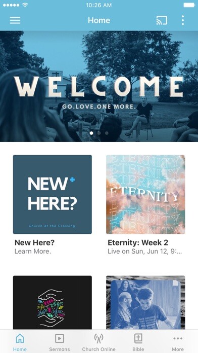 Emulate iPhone app Church at the Crossing using MyAndroid Emulate iPhone app Church at the Crossing using MyAndroid