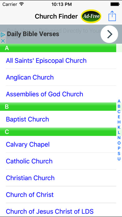 Emulate iPhone app Church Finder: Find & Locate Nearby Churches using MyAndroid Emulate iPhone app Church Finder: Find & Locate Nearby Churches using MyAndroid