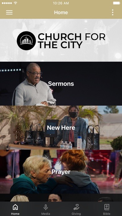Emulate iPhone app Church for the City using MyAndroid