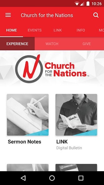 Emulate iPhone app Church for the Nations (CFTN) using MyAndroid Emulate iPhone app Church for the Nations (CFTN) using MyAndroid