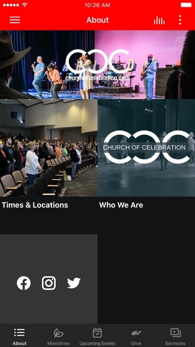 Emulate iPhone app Church Of Celebration using MyAndroid Emulate iPhone app Church Of Celebration using MyAndroid