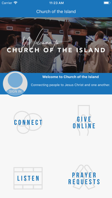 Emulate iPhone app Church of the Island using MyAndroid Emulate iPhone app Church of the Island using MyAndroid