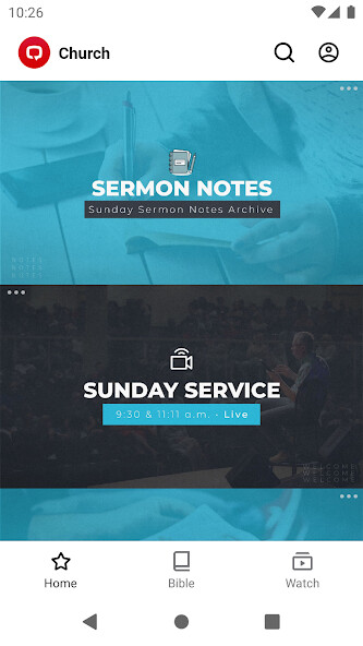 Emulate iPhone app Church on the Queensway using MyAndroid Emulate iPhone app Church on the Queensway using MyAndroid