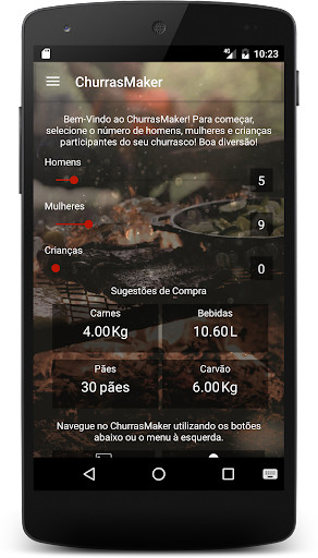 Run android online APK ChurrasMaker from MyAndroid or emulate ChurrasMaker using MyAndroid