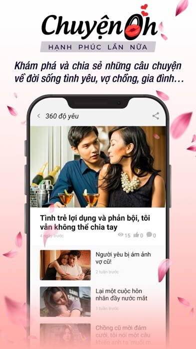 Emulate iPhone app Chuyện 0h using MyAndroid