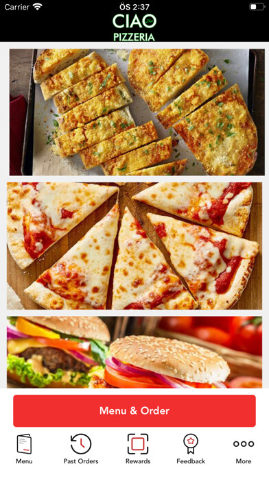 Emulate iPhone app Ciao Pizzeria using MyAndroid Emulate iPhone app Ciao Pizzeria using MyAndroid
