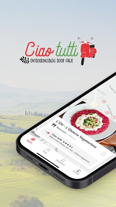 Emulate iPhone app Ciao tutti using MyAndroid