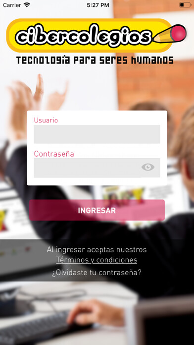 Emulate iPhone app Cibercolegios using MyAndroid Emulate iPhone app Cibercolegios using MyAndroid