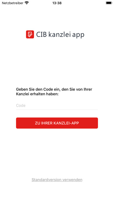 Emulate iPhone app CIB kanzlei app using MyAndroid Emulate iPhone app CIB kanzlei app using MyAndroid