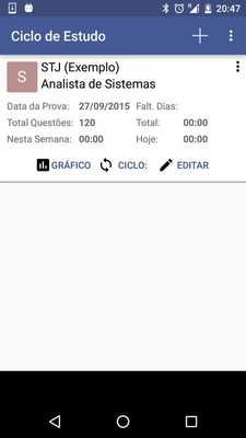 Emulate Android APK Ciclo de Estudo