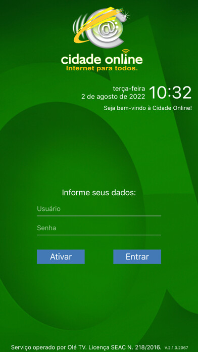Emulate iPhone app Cidade Online TV using MyAndroid Emulate iPhone app Cidade Online TV using MyAndroid