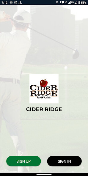 Emulate iPhone app Cider Ridge Golf Club using MyAndroid Emulate iPhone app Cider Ridge Golf Club using MyAndroid