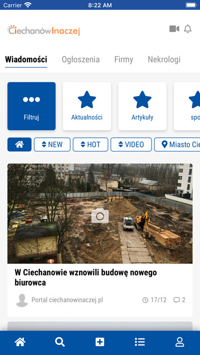 Emulate iPhone app Ciechanowinaczej.pl using MyAndroid Emulate iPhone app Ciechanowinaczej.pl using MyAndroid