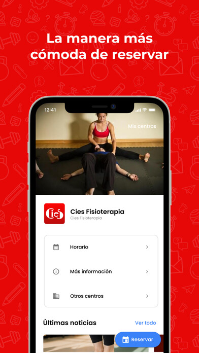 Emulate iPhone app Cies Fisioterapia using MyAndroid Emulate iPhone app Cies Fisioterapia using MyAndroid
