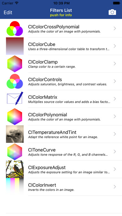Emulate iPhone app CIFilters using MyAndroid Emulate iPhone app CIFilters using MyAndroid