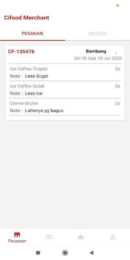 Run android online APK CiFood Merchant from MyAndroid or emulate CiFood Merchant using MyAndroid