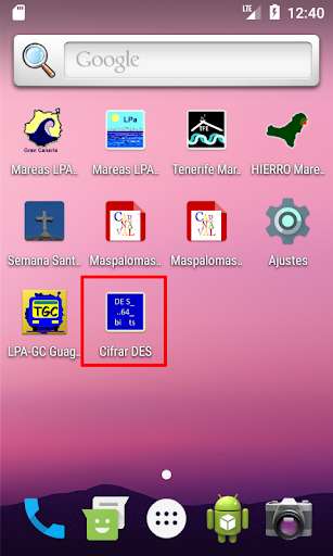 Run android online APK Cifrar DES from MyAndroid or emulate Cifrar DES using MyAndroid