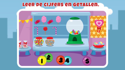 Emulate iPhone app Cijfers leren tellen - rekenen using MyAndroid