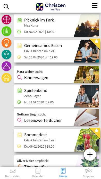 Emulate iPhone app CiK - Christen im Kiez using MyAndroid Emulate iPhone app CiK - Christen im Kiez using MyAndroid