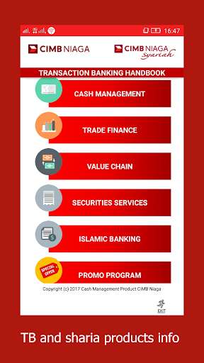 Run android online APK CIMB Niaga TB Handbook from MyAndroid or emulate CIMB Niaga TB Handbook using MyAndroid
