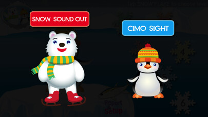 Emulate iPhone app Cimo & Snow Spelling Pals using MyAndroid