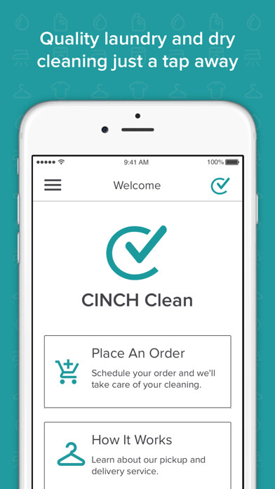 Emulate iPhone app Cinch Clean using MyAndroid