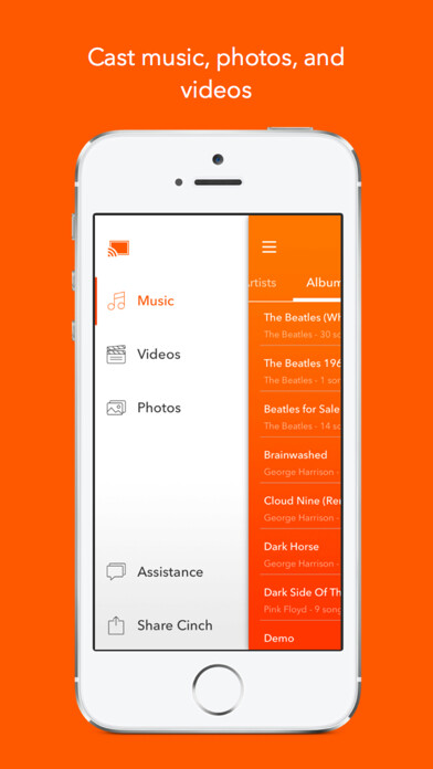 Emulate iPhone app Cinch for Chromecast using MyAndroid Emulate iPhone app Cinch for Chromecast using MyAndroid