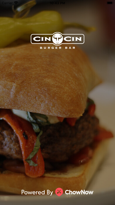 Emulate iPhone app Cin Cin Burger Bar using MyAndroid Emulate iPhone app Cin Cin Burger Bar using MyAndroid