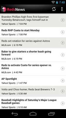 Emulate Android APK Cincinnati Baseball News Emulate Android APK Cincinnati Baseball News