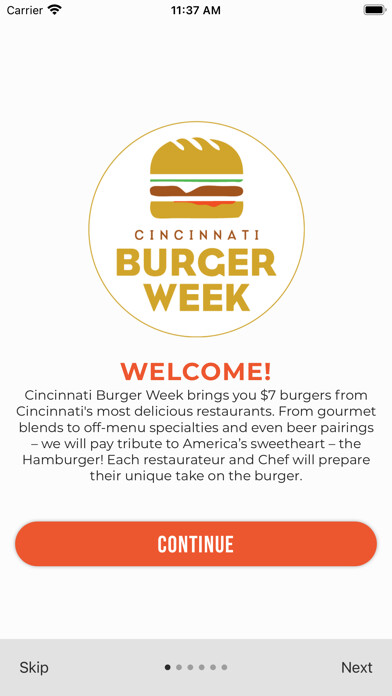 Run android online APK Cincinnati Burger Week from MyAndroid or emulate Cincinnati Burger Week using MyAndroid
