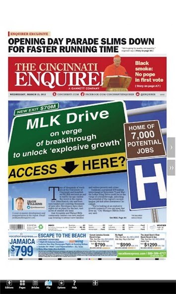Run android online APK Cincinnati Enquirer eEdition from MyAndroid or emulate Cincinnati Enquirer eEdition using MyAndroid