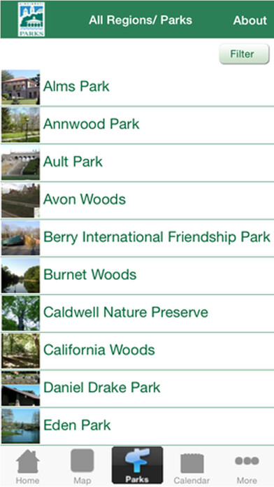Emulate iPhone app Cincinnati Parks using MyAndroid Emulate iPhone app Cincinnati Parks using MyAndroid