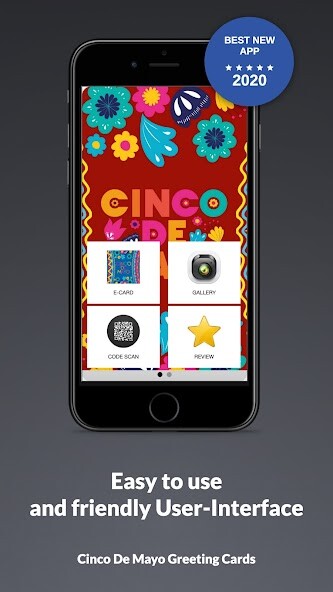 Run android online APK Cinco De Mayo Greetings Cards from MyAndroid or emulate Cinco De Mayo Greetings Cards using MyAndroid